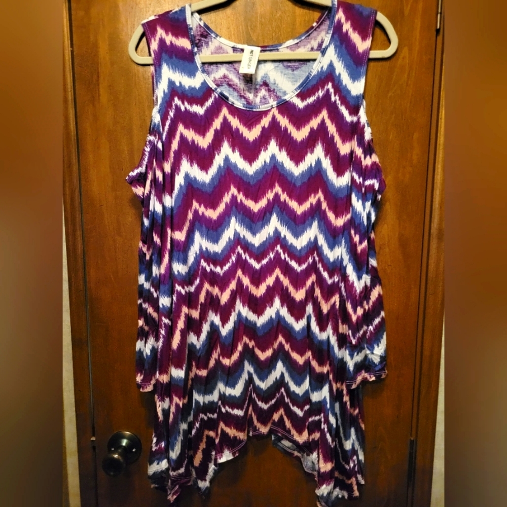 Hot Ginger Blouse, Like New, Size XL